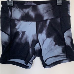 Champion shorts tie-dye design